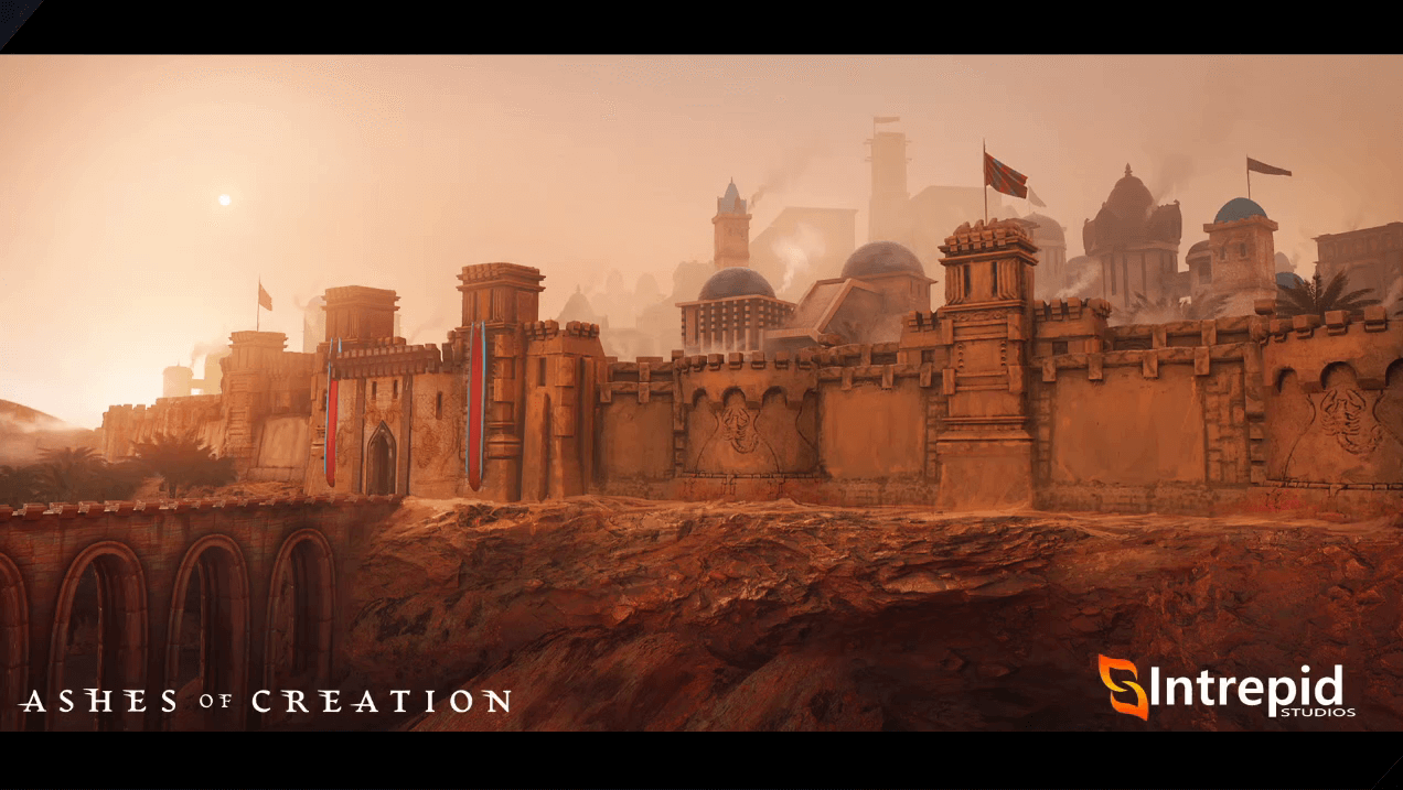 Ashes of Creation Vaelune City Concept Art
